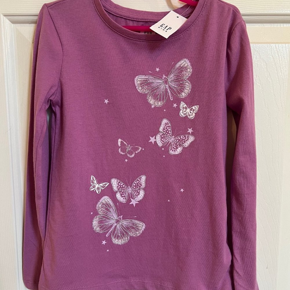 GAP Girls Long-sleeve T-Shirt Small